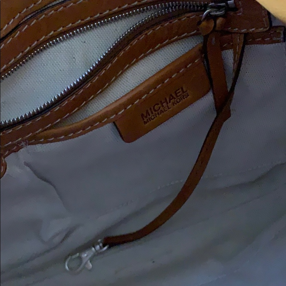 MICHAEL MICHAEL KORS Orange Hobo Purse - Picture 5 of 5